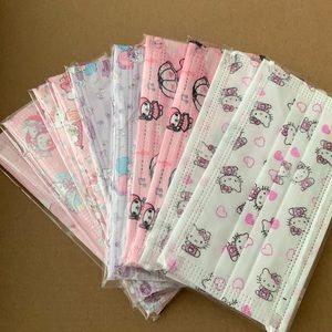 10 Hello kitty adult mask hello Kitty my Melody little twin stars